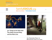 Tablet Screenshot of familyfocus.org